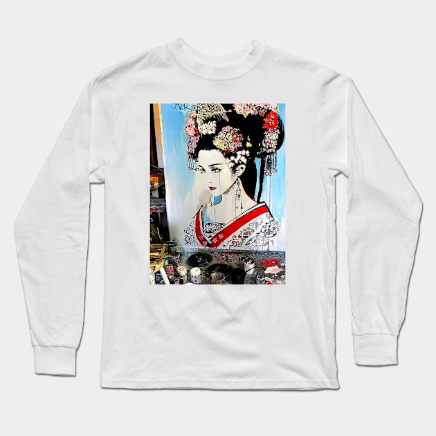 Studio osaka Long Sleeve T-Shirt by Loui Jover 